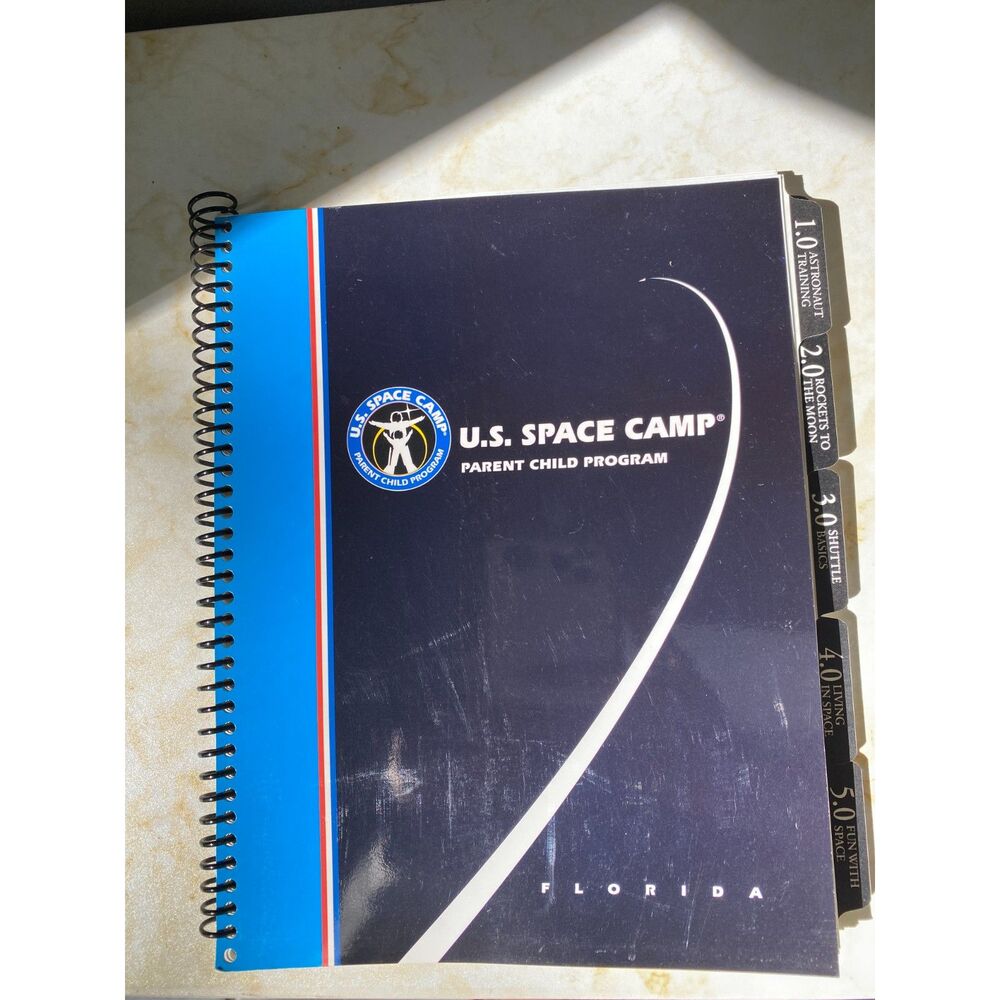 NEW VINTAGE 1997 US Space Camp US Space Academy Parent Child Program Florida